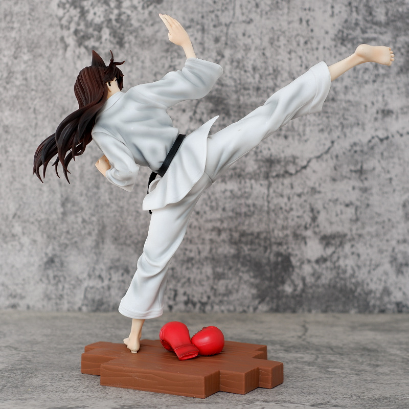 Ran Mouri Karate Statue Figure Detective Conan Anime Collection Model Toy Decoration Gift Fans