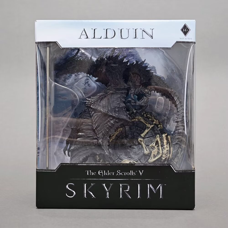 Skyrim Alduin Dragon Action Figure The Elder Scrolls V Collection Movable Model Toy Gift Decoration