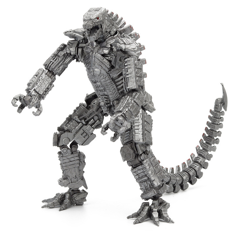 Mecha Godzilla Action Figure – Highly Detailed Mecha Kaiju Collection Model  Articulated Joints Display Fans