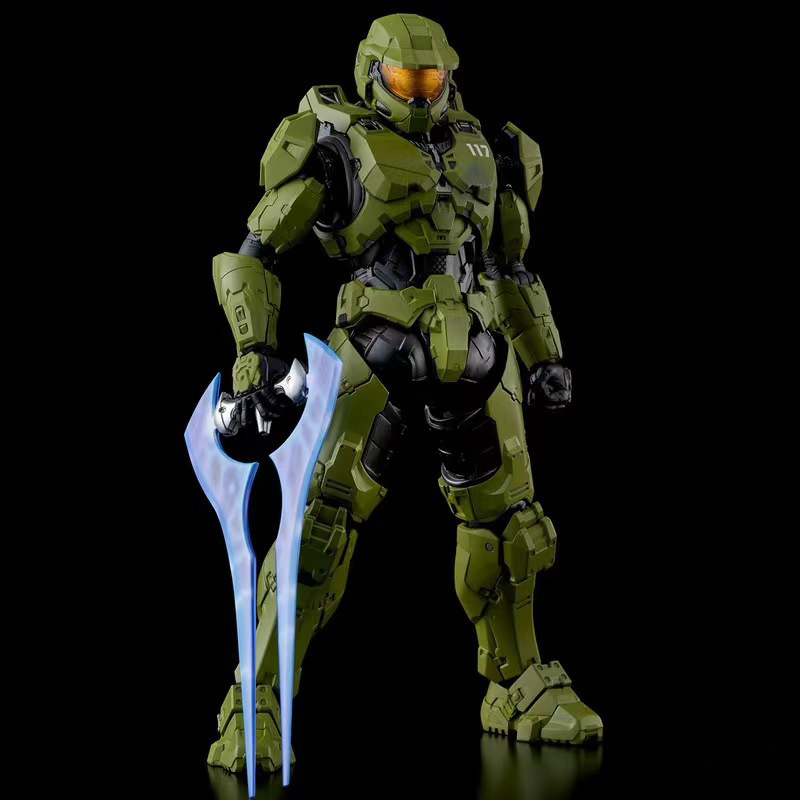 Halo Infinite Master Chief Action Figure – Premium Articulated Spartan Mecha Collection Toy Fans