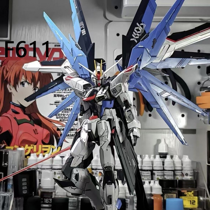 Freedom Gundam 2.0 Action Figure Premium Mecha Model Kit Collection Robot Figure Detailed Armor Toy Anime Fans Collectors