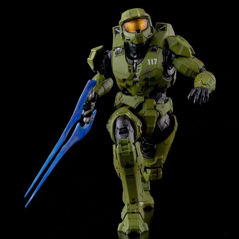 Halo Infinite Master Chief Action Figure – Premium Articulated Spartan Mecha Collection Toy Fans