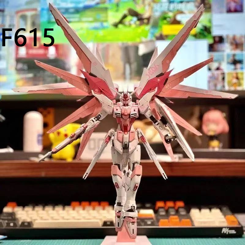Freedom Gundam 2.0 Pink Version Action Figure Premium Mecha Model Kit Collection Robot Toy Detailed Armor Figure Fans