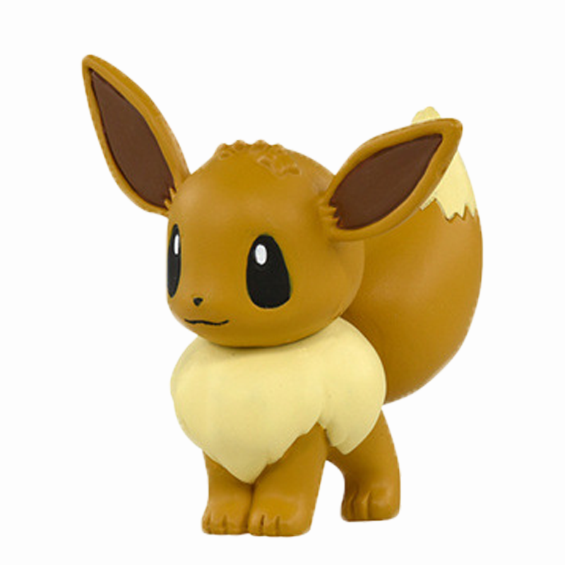 Eevee Statue Figure Premium Anime Collection Toy Cute Creature Model Fans Collectors Desk Decoration ﻿