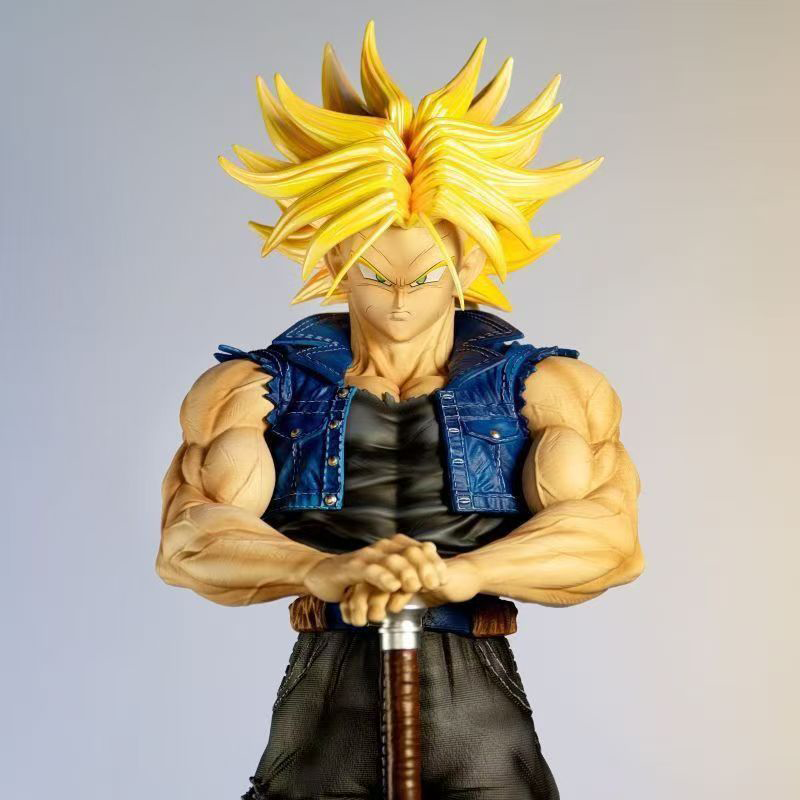 Future Trunks Statue Figure Premium Anime Collection Detailed Dragon Warrior Model Toy Fans Collectors Anime Decoration Enthusiasts