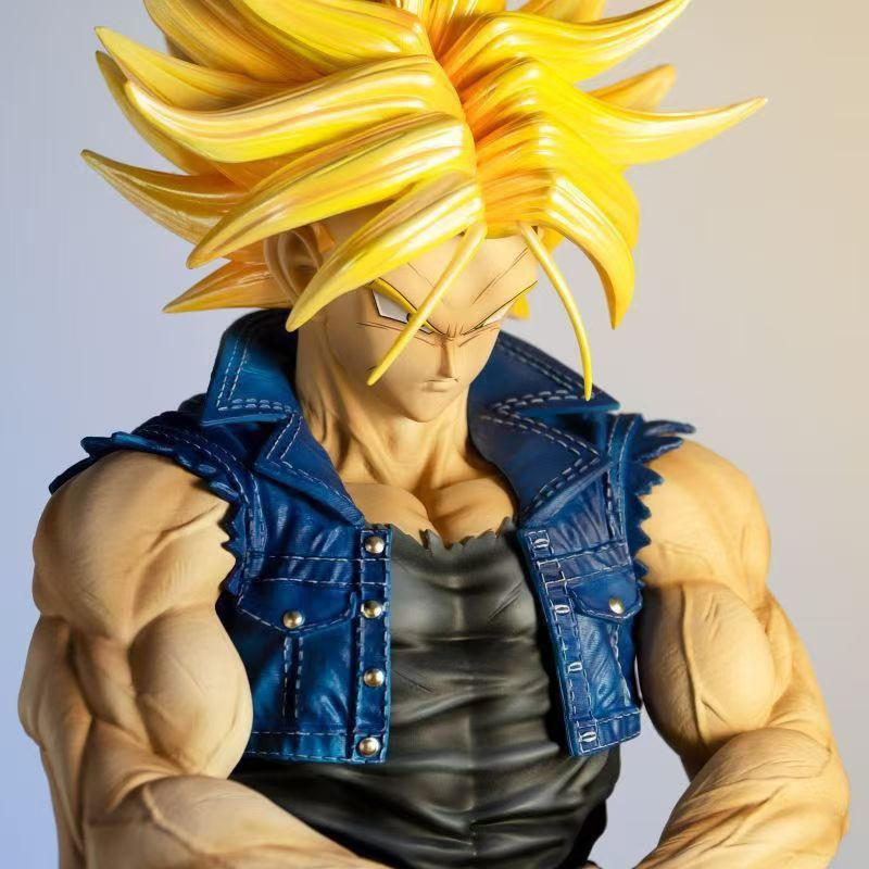 Future Trunks Statue Figure Premium Anime Collection Detailed Dragon Warrior Model Toy Fans Collectors Anime Decoration Enthusiasts
