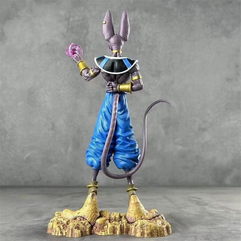 Dragon Ball Beerus Statue Figure Premium Collection Model Toy Highly Detailed God of Destruction Fans Collectors