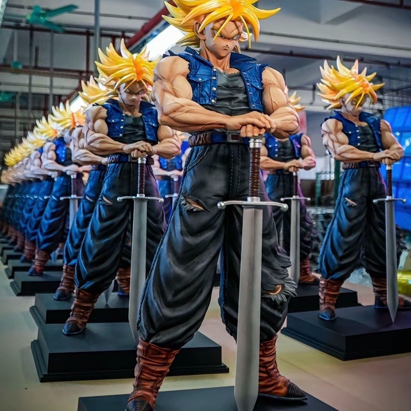 Future Trunks Statue Figure Premium Anime Collection Detailed Dragon Warrior Model Toy Fans Collectors Anime Decoration Enthusiasts