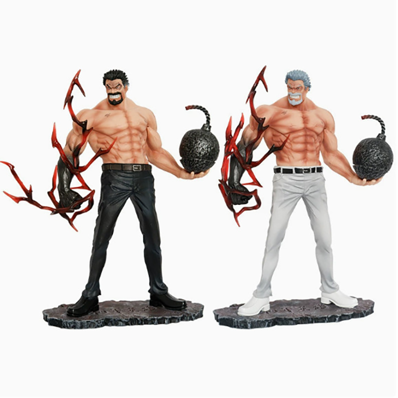 Monkey D Garp One Piece Statue Figure Premium Anime Collection Detailed Marine Hero Model Toy Fans Collectors