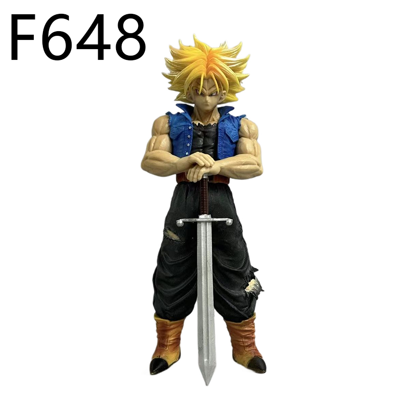 Future Trunks Statue Figure Premium Anime Collection Detailed Dragon Warrior Model Toy Fans Collectors Anime Decoration Enthusiasts