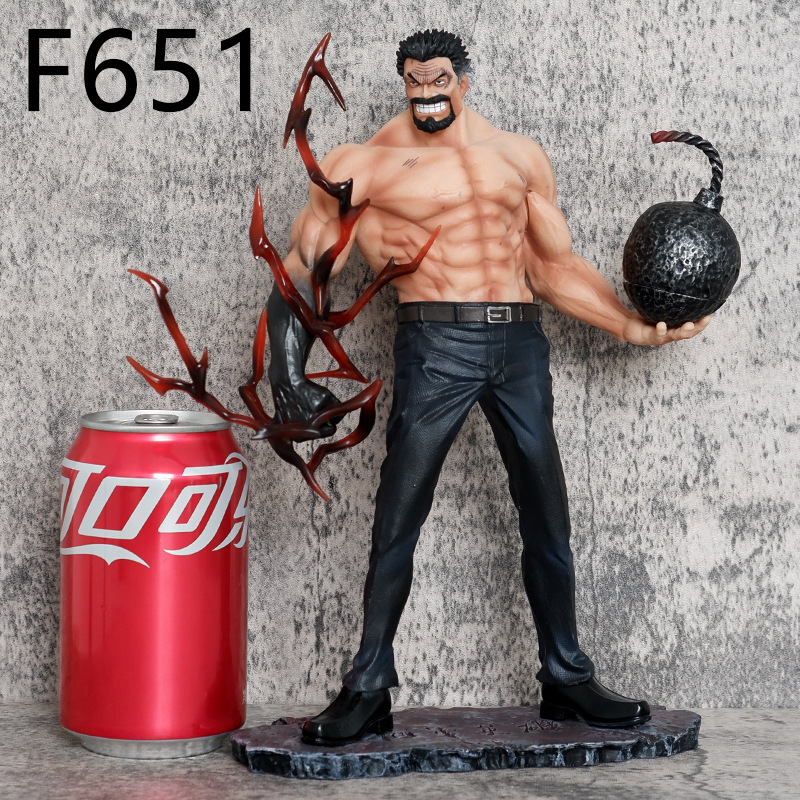 Monkey D Garp One Piece Statue Figure Premium Anime Collection Detailed Marine Hero Model Toy Fans Collectors