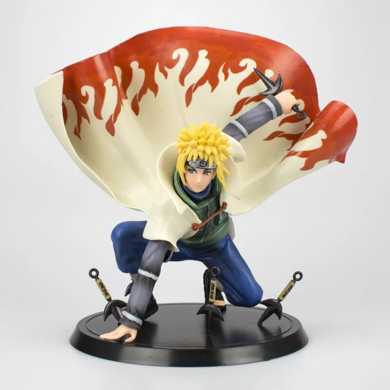 Minato Namikaze Naruto Statue Figure Premium Anime Collection Detailed Hokage Model Toy Naruto Fans Collectors