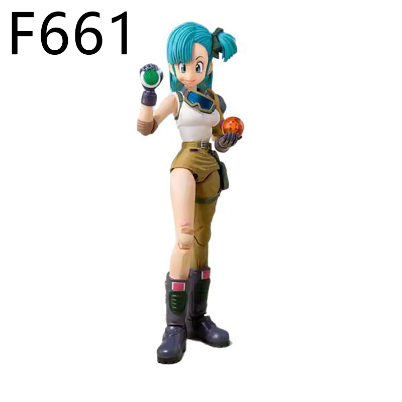Dragon Ball Bulma Action Figure Anime Collection Dynamic Pose Model Toy Fans and Collectors