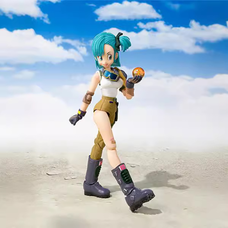 Dragon Ball Bulma Action Figure Anime Collection Dynamic Pose Model Toy Fans and Collectors
