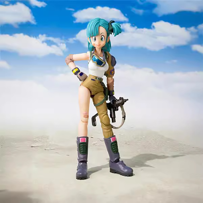 Dragon Ball Bulma Action Figure Anime Collection Dynamic Pose Model Toy Fans and Collectors