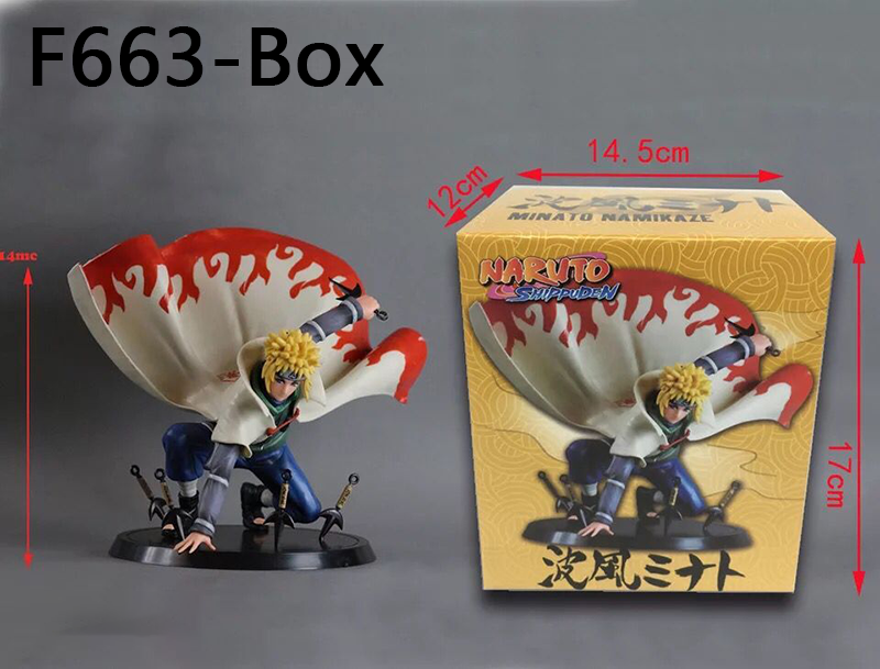 Minato Namikaze Naruto Statue Figure Premium Anime Collection Detailed Hokage Model Toy Naruto Fans Collectors