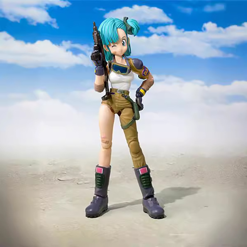 Dragon Ball Bulma Action Figure Anime Collection Dynamic Pose Model Toy Fans and Collectors