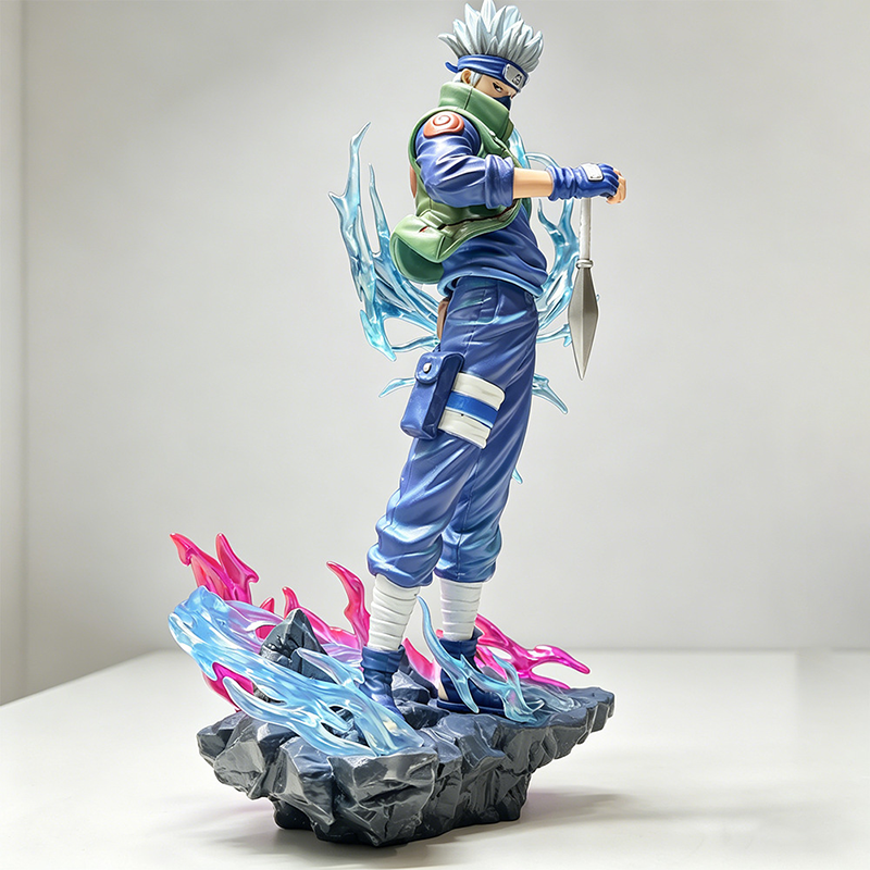Kakashi Hatake Naruto Statue Figure Premium Collection Detailed Model Toy Anime Fans and Collectors
