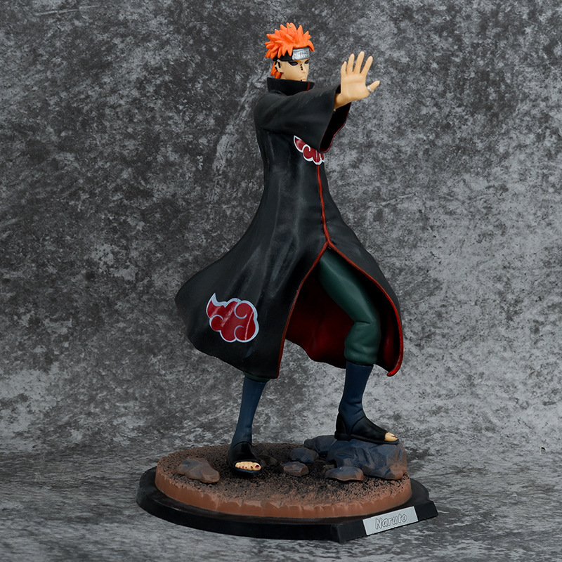Naruto Six Paths Pain Statue Figure Akatsuki Collection Anime Model Toy Detailed Naruto Fans Collectors