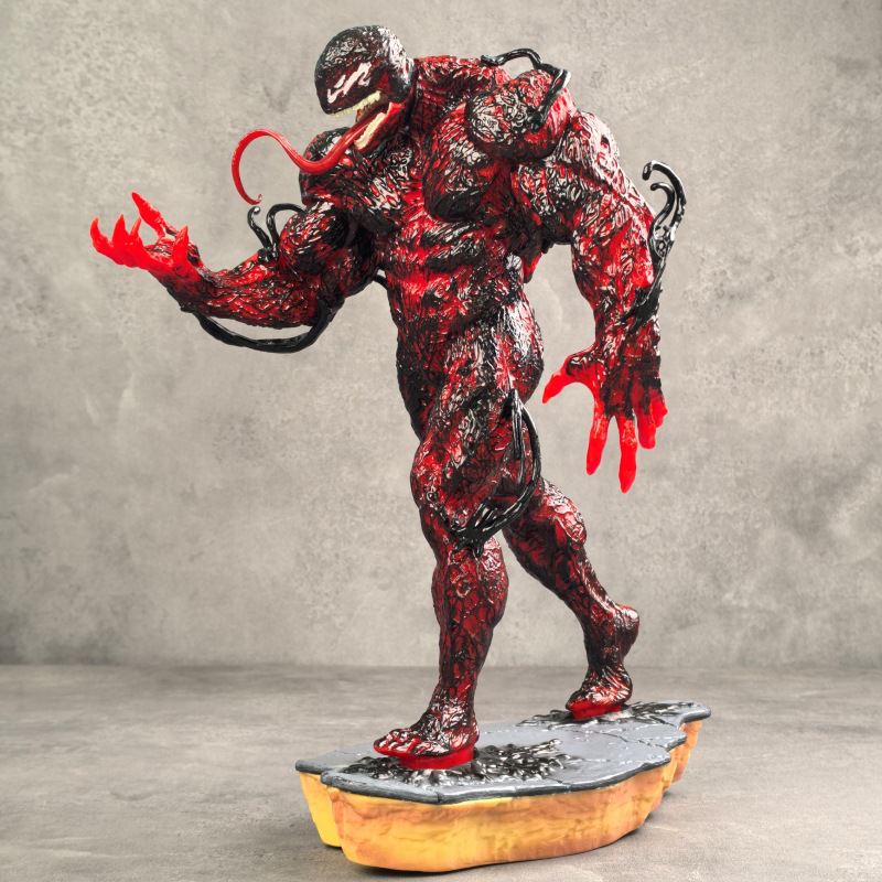Venom Statue Figure Premium Marvel Symbiote Collection Model Detailed Toy Collectors Fans and Display Shelves