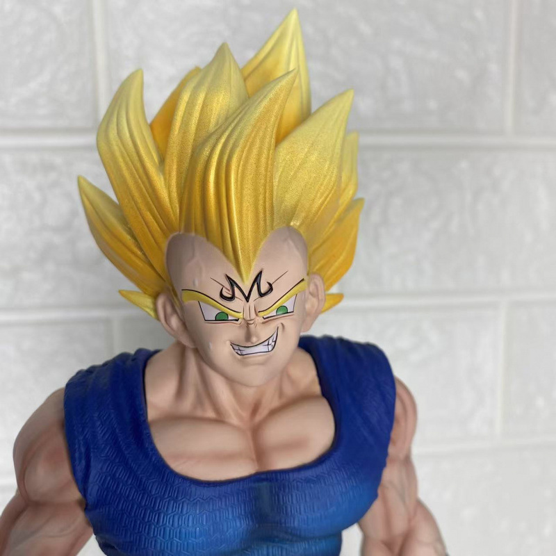 Majin Vegeta Dragon Ball Z Statue Figure Premium Anime Collection Model Toy Fans and Collectors
