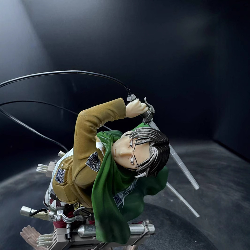 Levi Ackerman Attack on Titan Statue Figure Premium Anime Collection Detailed Model Toy Fans and Collectors