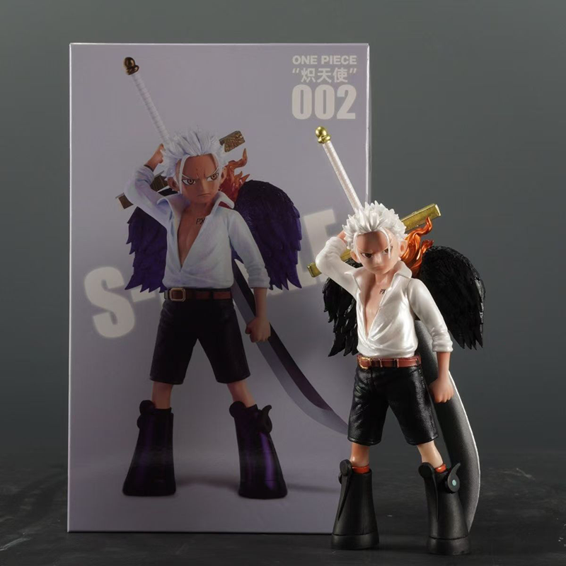One Piece Seraphim Mihawk Child Statue Figure Premium Anime Collection Detailed Model Toy One Piece Fans Collectors