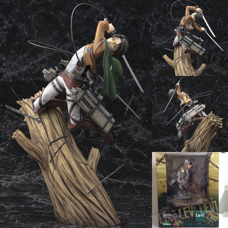 Levi Ackerman Attack on Titan Statue Figure Premium Anime Collection Detailed Model Toy Fans and Collectors