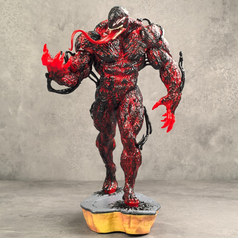 Venom Statue Figure Premium Marvel Symbiote Collection Model Detailed Toy Collectors Fans and Display Shelves