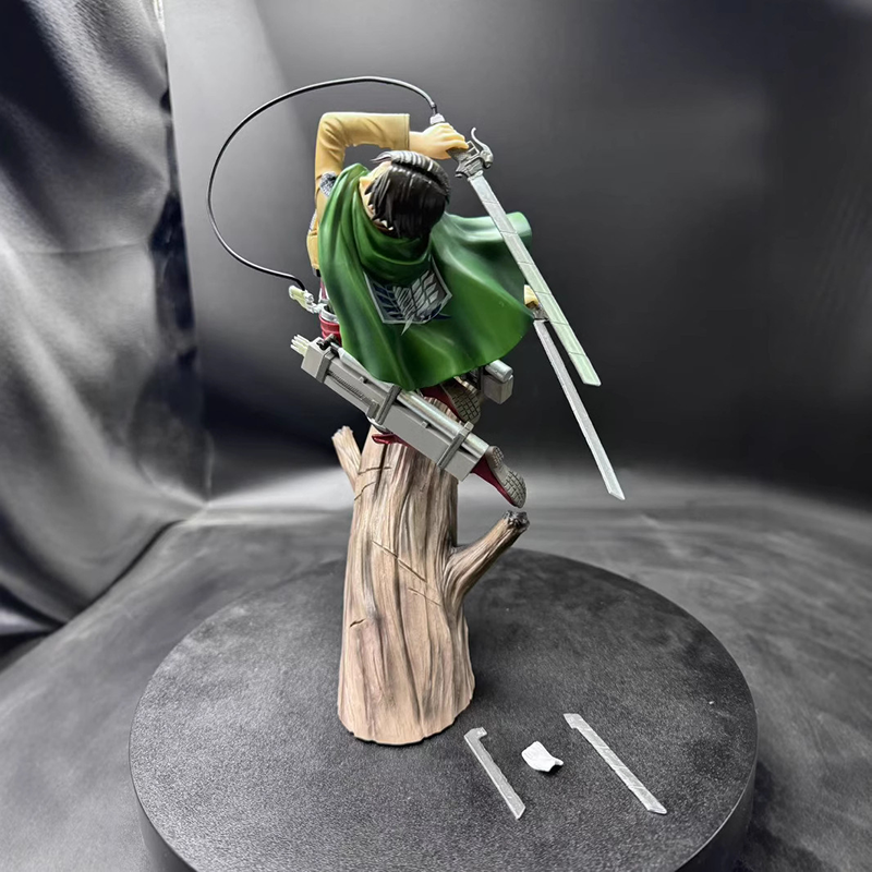 Levi Ackerman Attack on Titan Statue Figure Premium Anime Collection Detailed Model Toy Fans and Collectors