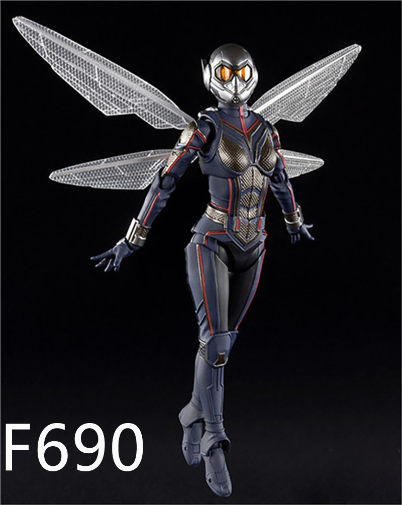 Wasp Action Figure Dynamic Superhero Collection Toy Detailed Marvel Inspired Model Fans and Collectors Enthusiasts