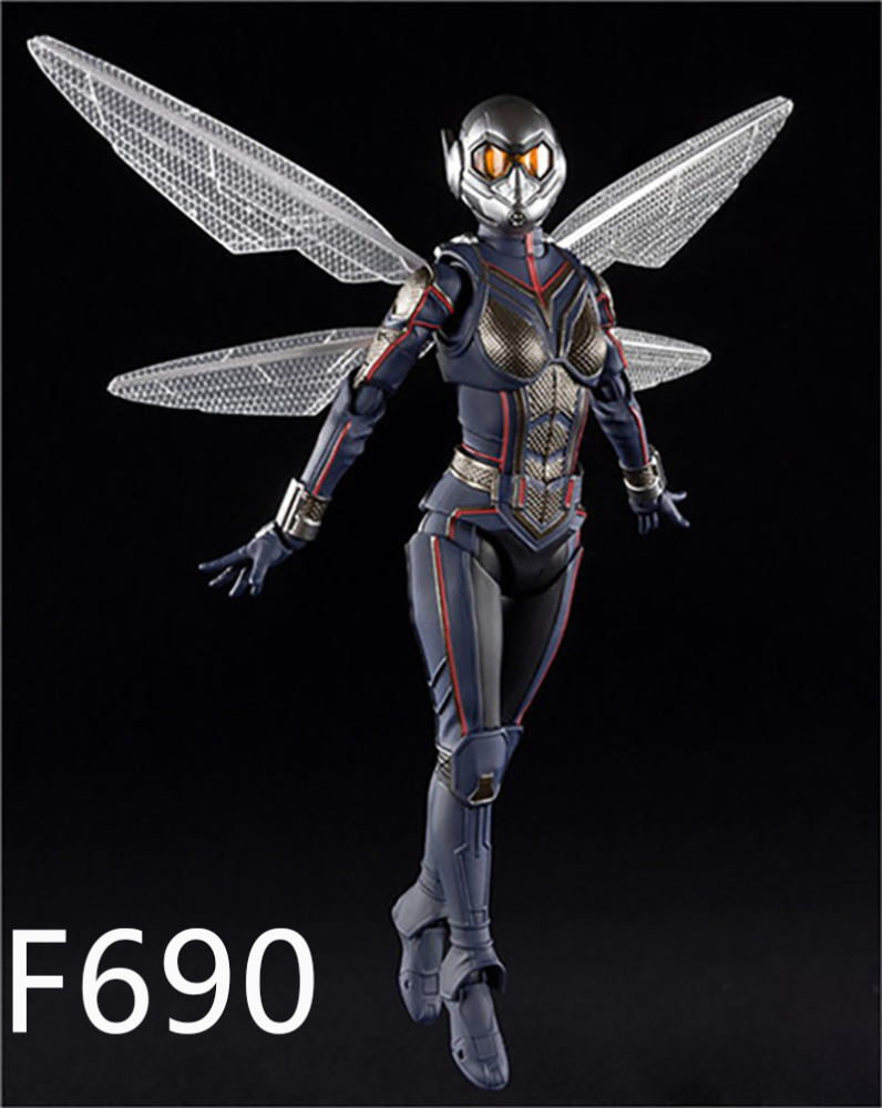 Wasp Action Figure Dynamic Superhero Collection Toy Detailed Marvel Inspired Model Fans and Collectors Enthusiasts