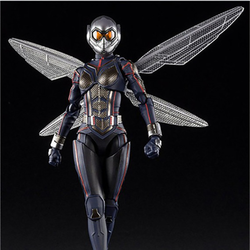 Wasp Action Figure Dynamic Superhero Collection Toy Detailed Marvel Inspired Model Fans and Collectors Enthusiasts
