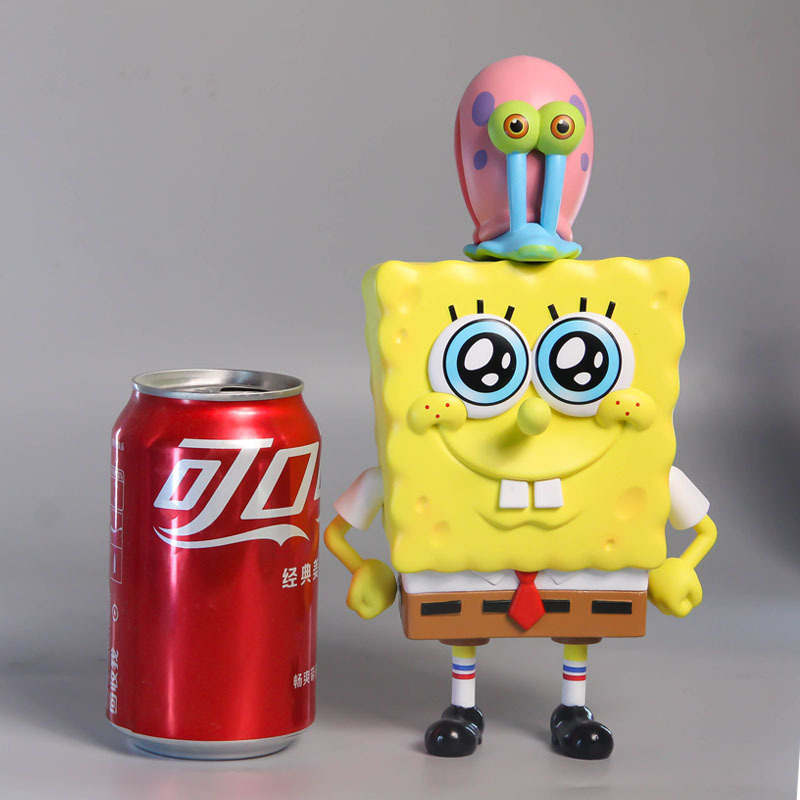 SpongeBob SquarePants Statue Figure Cartoon Character Collection Toy Fans Home Decoration and Collections