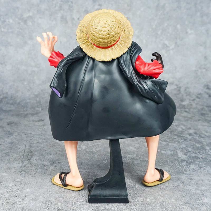 One Piece Monkey D Luffy Statue Figure Cape Version Premium Anime Collection Detailed Model Toy Fans Collectors and Decoration Enthusiasts