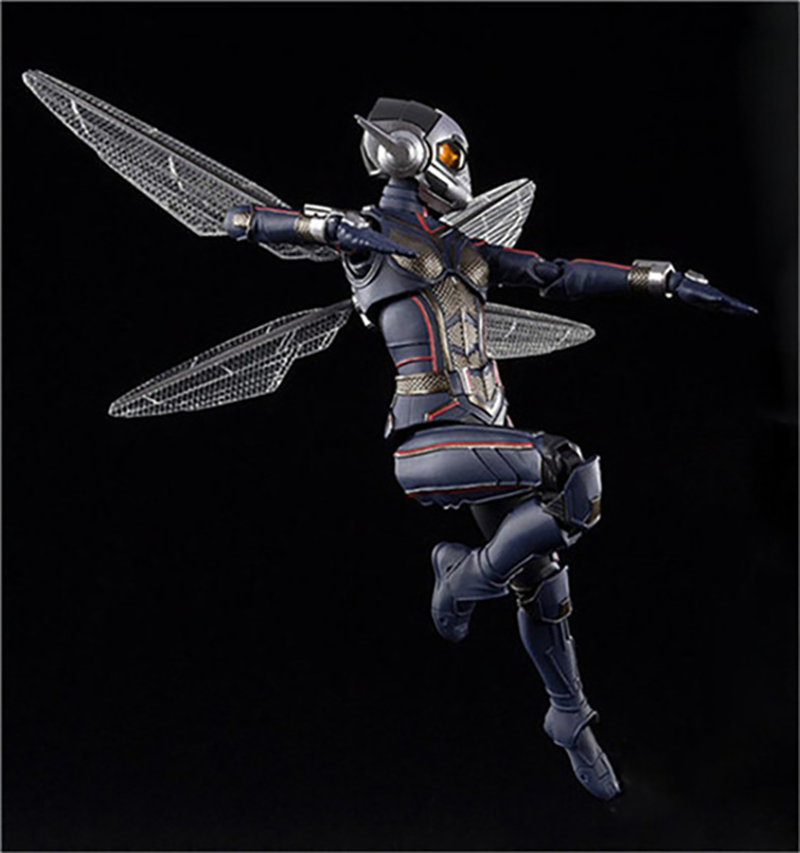 Wasp Action Figure Dynamic Superhero Collection Toy Detailed Marvel Inspired Model Fans and Collectors Enthusiasts
