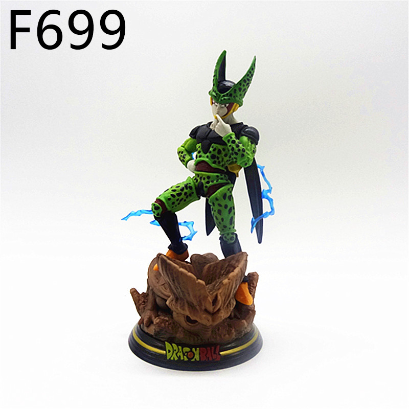 Dragon Ball Gohan Vegeta Cell Statue Figure Premium Anime Collection Model Toy Fans and Collectors