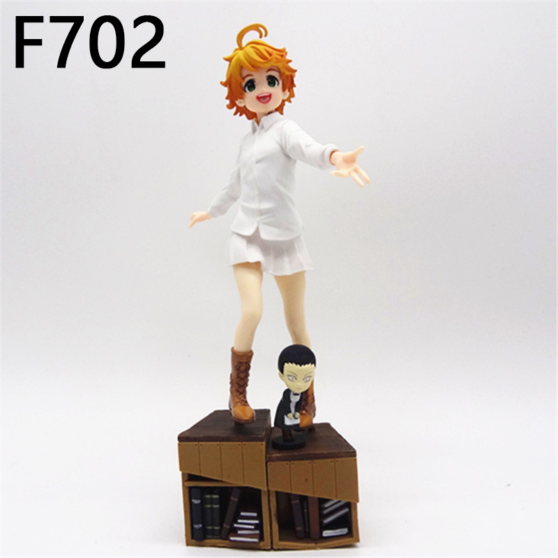The Promised Neverland Emma Norman Ray Statue Figure Standing Pose Anime Collection Premium Model Toy Fans