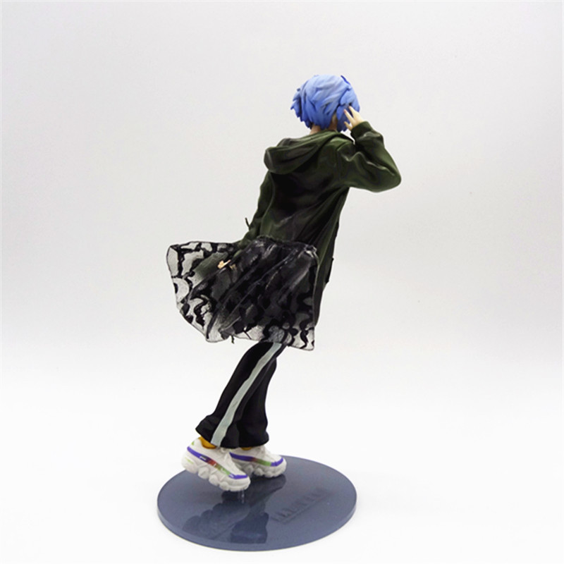 Rei Ayanami Trench Coat Statue Figure Evangelion Collection Anime Detailed Model Toy Fans and Collectors