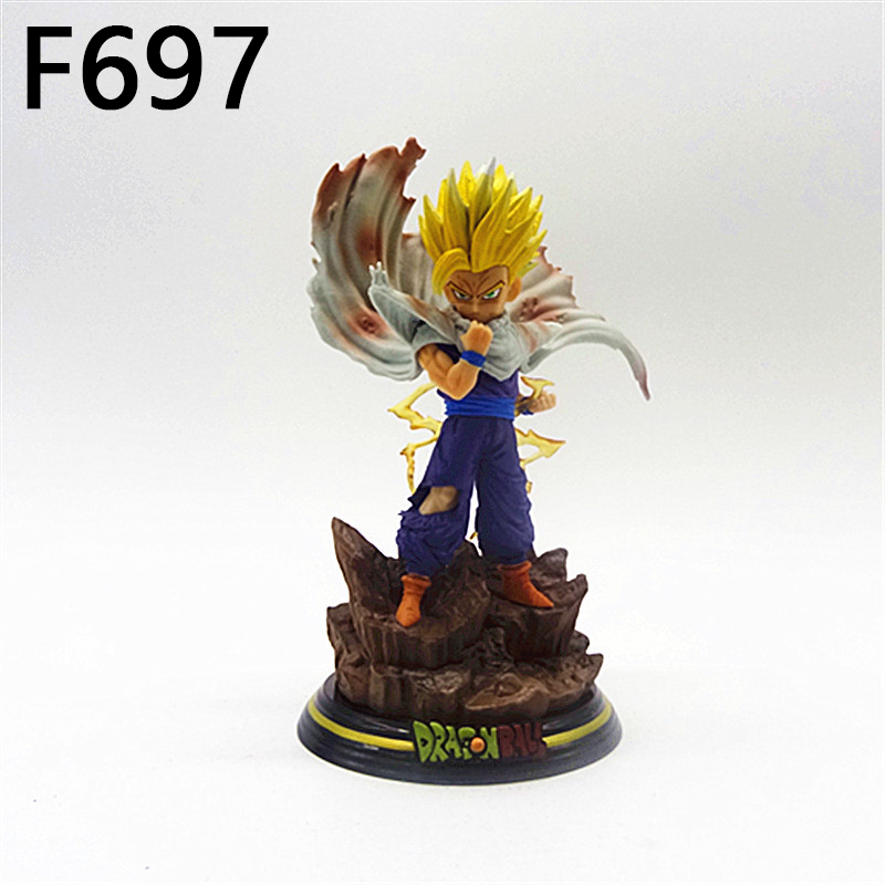 Dragon Ball Gohan Vegeta Cell Statue Figure Premium Anime Collection Model Toy Fans and Collectors