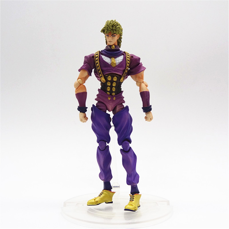 JoJo’s Bizarre Adventure Dio Brando and Jolyne Cujoh Action Figure Articulated Dynamic Pose Collection Anime Model Toy Fans