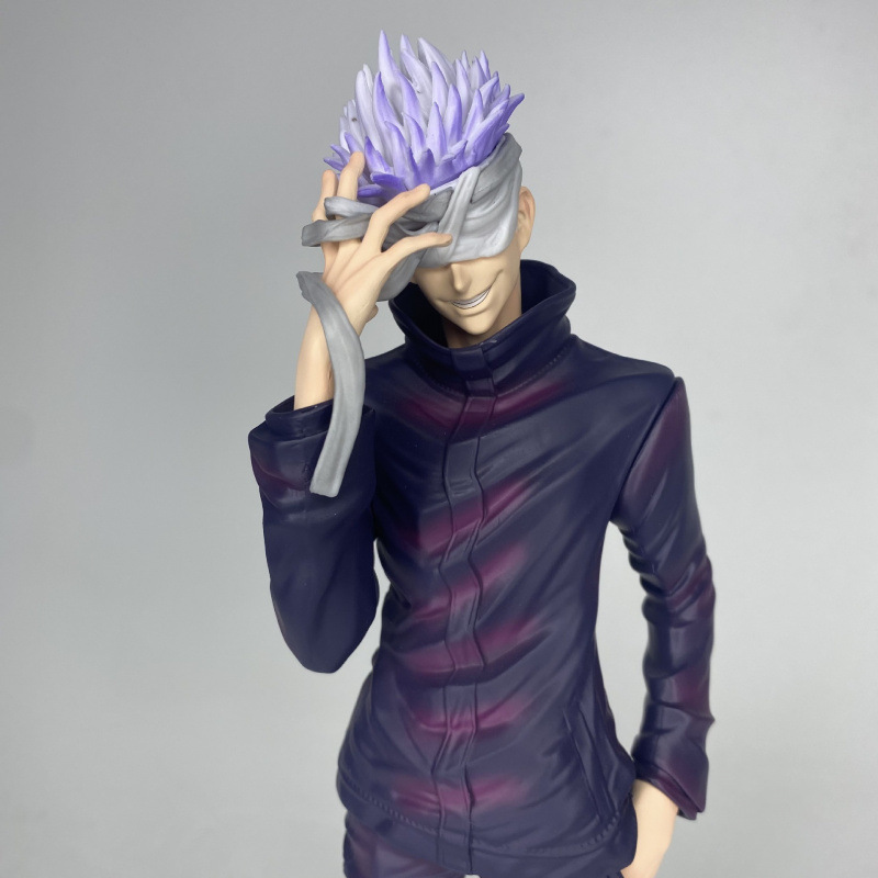 Satoru Gojo Statue Figure Standing Pose Jujutsu Kaisen Anime Collection Detailed Model Toy Fans and Collectors