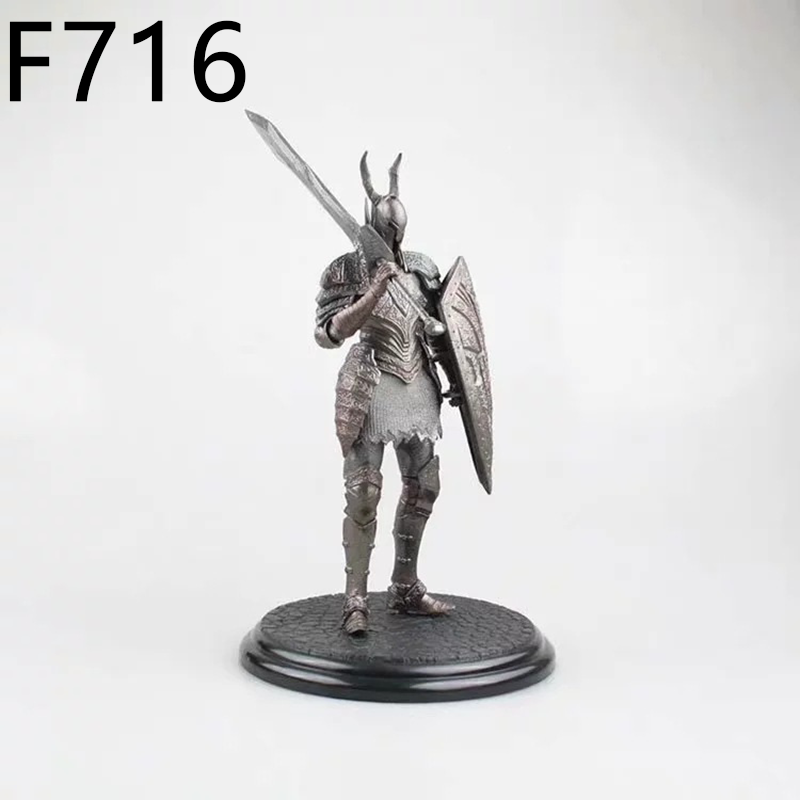 Dark Souls Black Knight Statue Figure Premium Fantasy Warrior Collection Detailed Armor Model Toy Game Fans ﻿