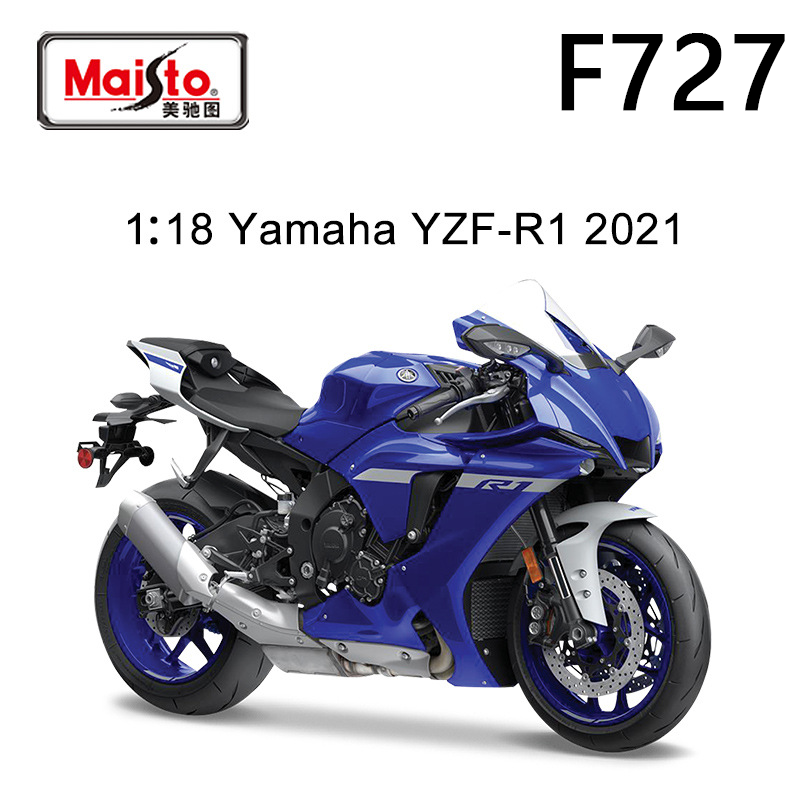 Maisto 1:18 Motorcycle Model Diecast Collection Vehicle Replica Toy Detailed Scale Model Collectors and Enthusiasts