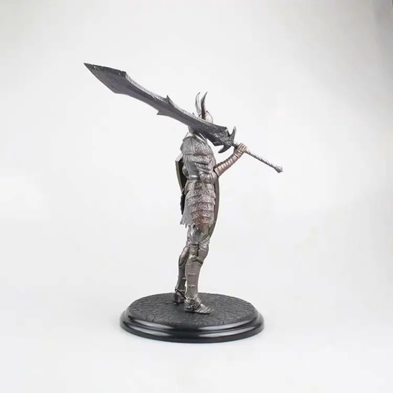 Dark Souls Black Knight Statue Figure Premium Fantasy Warrior Collection Detailed Armor Model Toy Game Fans ﻿