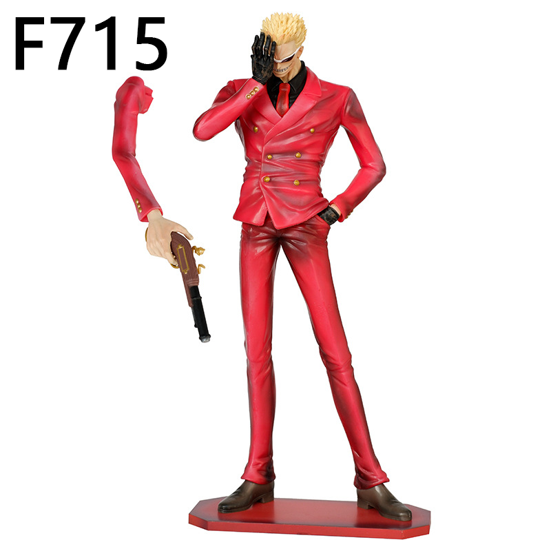One Piece Donquixote Doflamingo Statue Figure Suit Version Premium Anime Collection Detailed Model Toy Fans