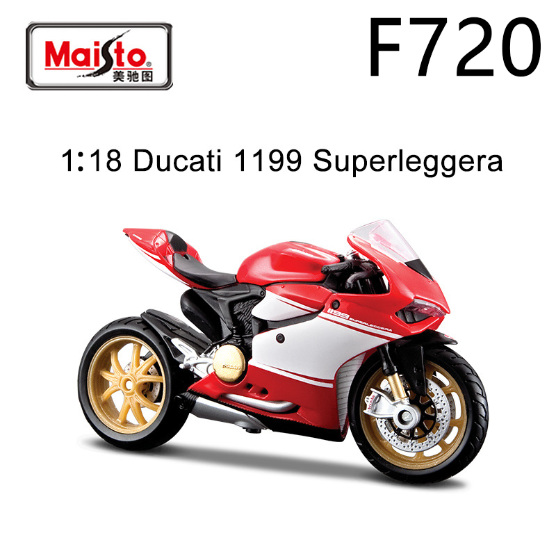 Maisto 1:18 Motorcycle Model Diecast Collection Vehicle Replica Toy Detailed Scale Model Collectors and Enthusiasts