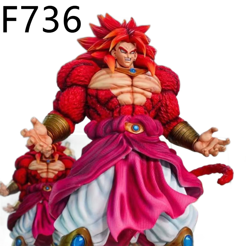 Dragon Ball Super Saiyan 4 Broly Statue Figure Premium Anime Collection Detailed Model Toy Dragon Ball Fans