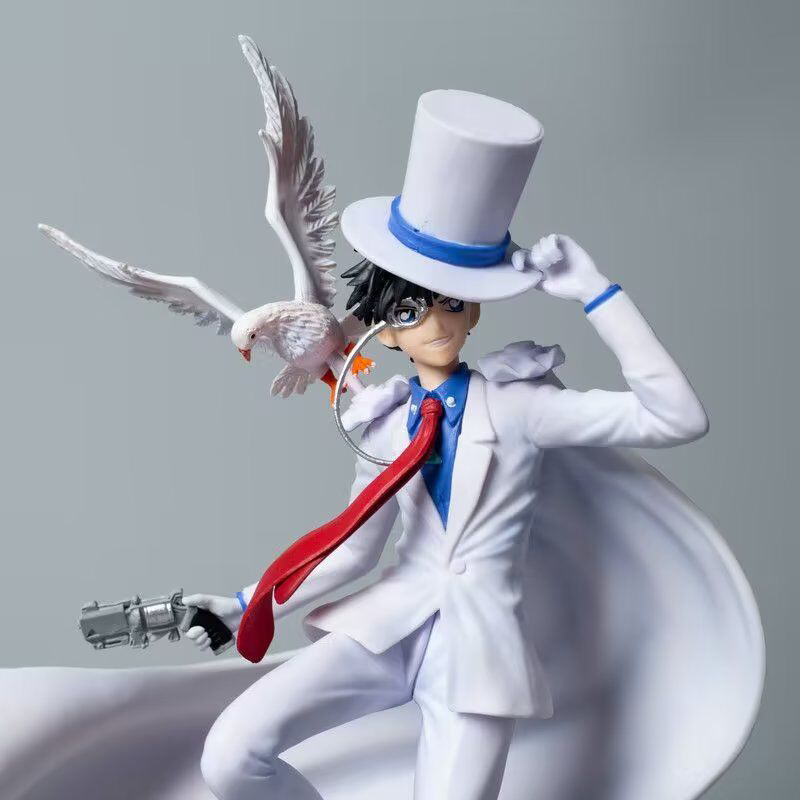 Detective Conan Kaito Kid Statue Figure Premium Anime Collection Detailed Model Toy Fans and Collectors