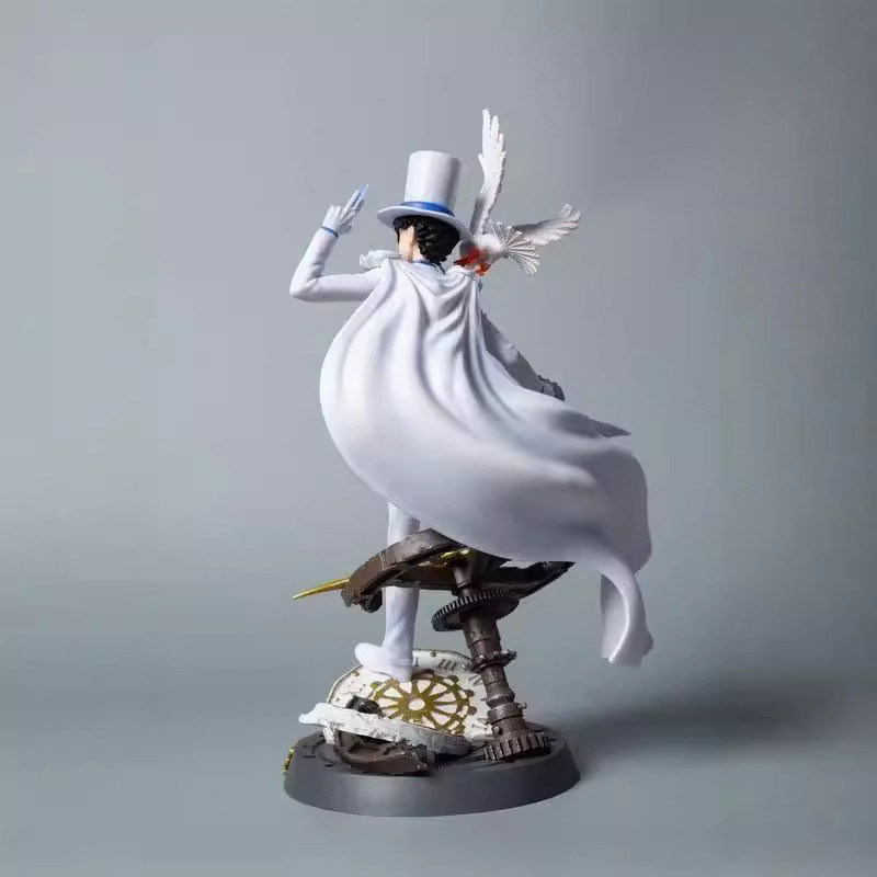 Detective Conan Kaito Kid Statue Figure Premium Anime Collection Detailed Model Toy Fans and Collectors